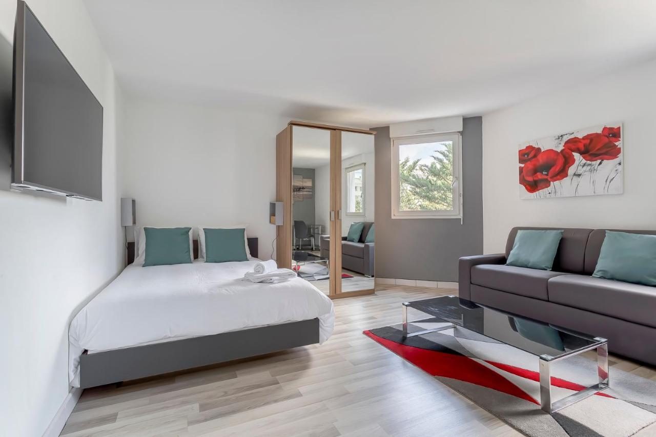 Studio Abondance - Proche Garemetrobus - Calme Apartment Lyon Exterior foto
