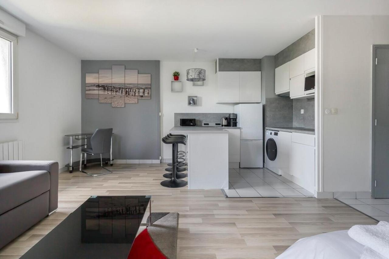 Studio Abondance - Proche Garemetrobus - Calme Apartment Lyon Exterior foto