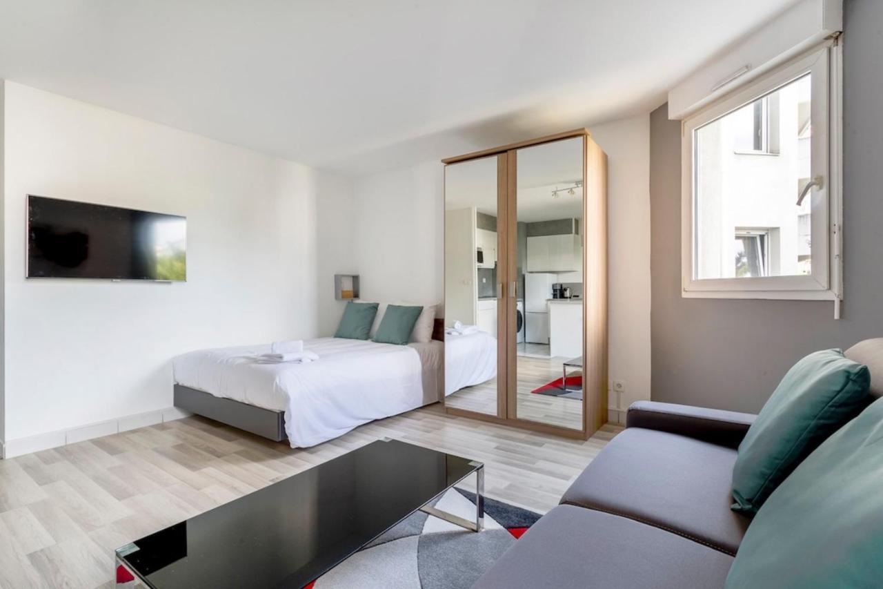 Studio Abondance - Proche Garemetrobus - Calme Apartment Lyon Exterior foto